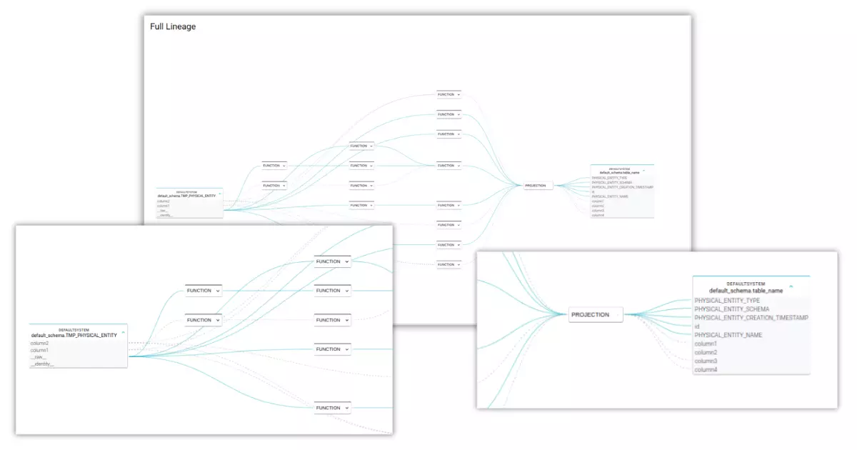 Flex Table Lineage Analysis